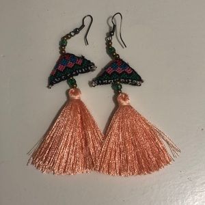 Handmade earrings from Thailand